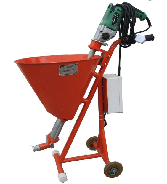 高壓無(wú)氣噴涂機(jī)施工中要注意的地方