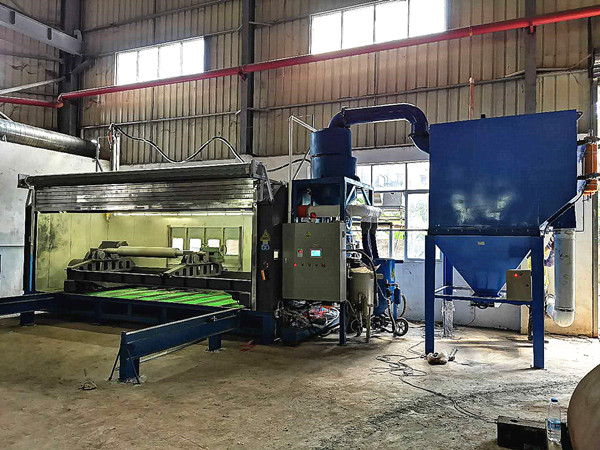 數(shù)控軋輥?zhàn)詣?dòng)噴砂機(jī)